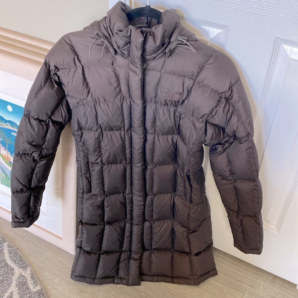 The North Face Brown Puffer Jacket